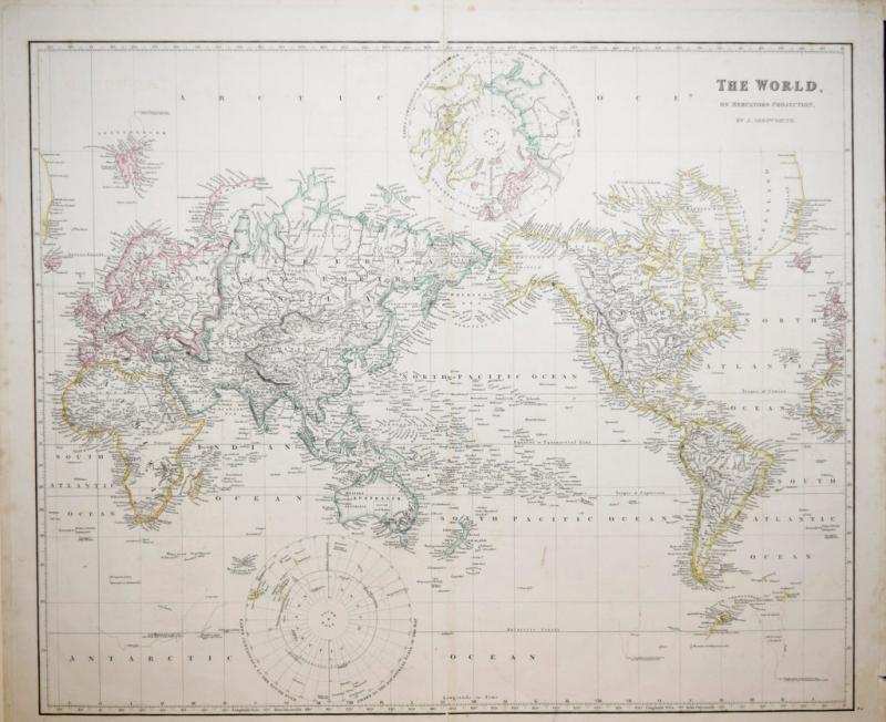 JOHN ARROWSMITH - JOHN ARROWSMITH (1790-1873) THE WORLD ON MERCATOR’S ...