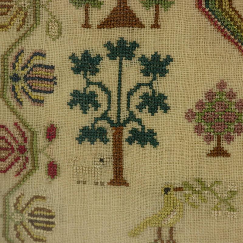 Regency Period Sampler, 1824, by Eliza Brewster