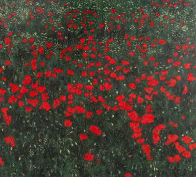 Paul Manes Untitled Poppy Field Paul Manes