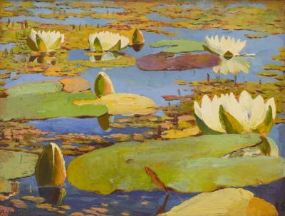 Water Lilies Nymphaeas D A Lishchenko 1925