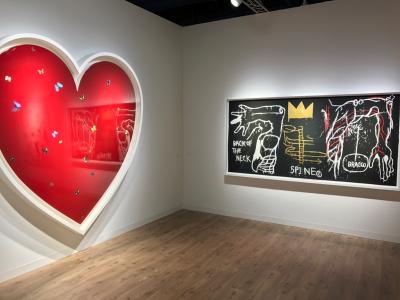 Van De Weghe Fine Art - Damien Hirst, 2008 / Jean-Michel Basquiat, 1983