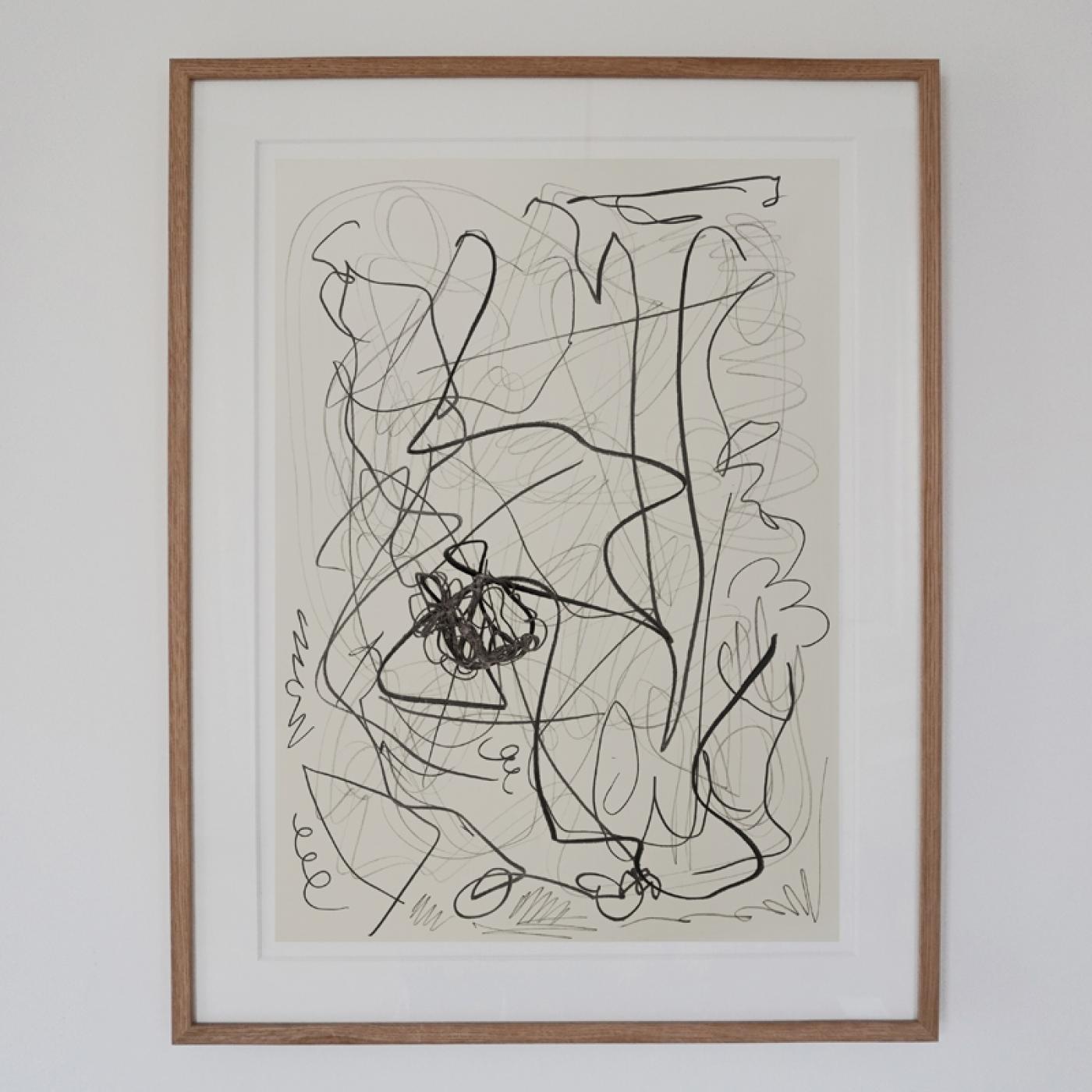 Daniel Firman - I REFUSE TO DRAW TODAY Contemporary drawing