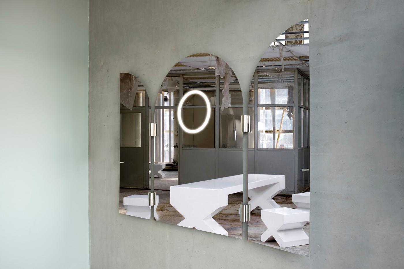 Jesse Visser - Triptych Wall Mirror