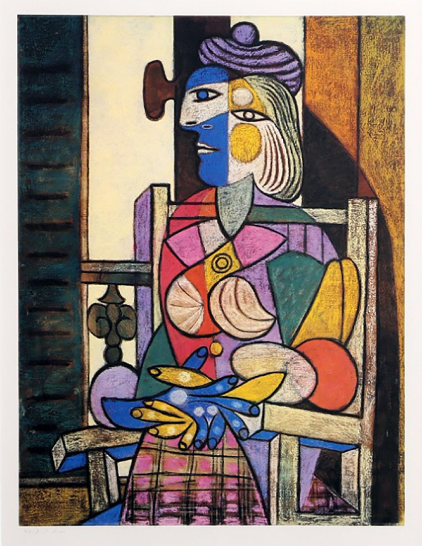 Pablo Picasso - Femme Assise devant sa Fenetre