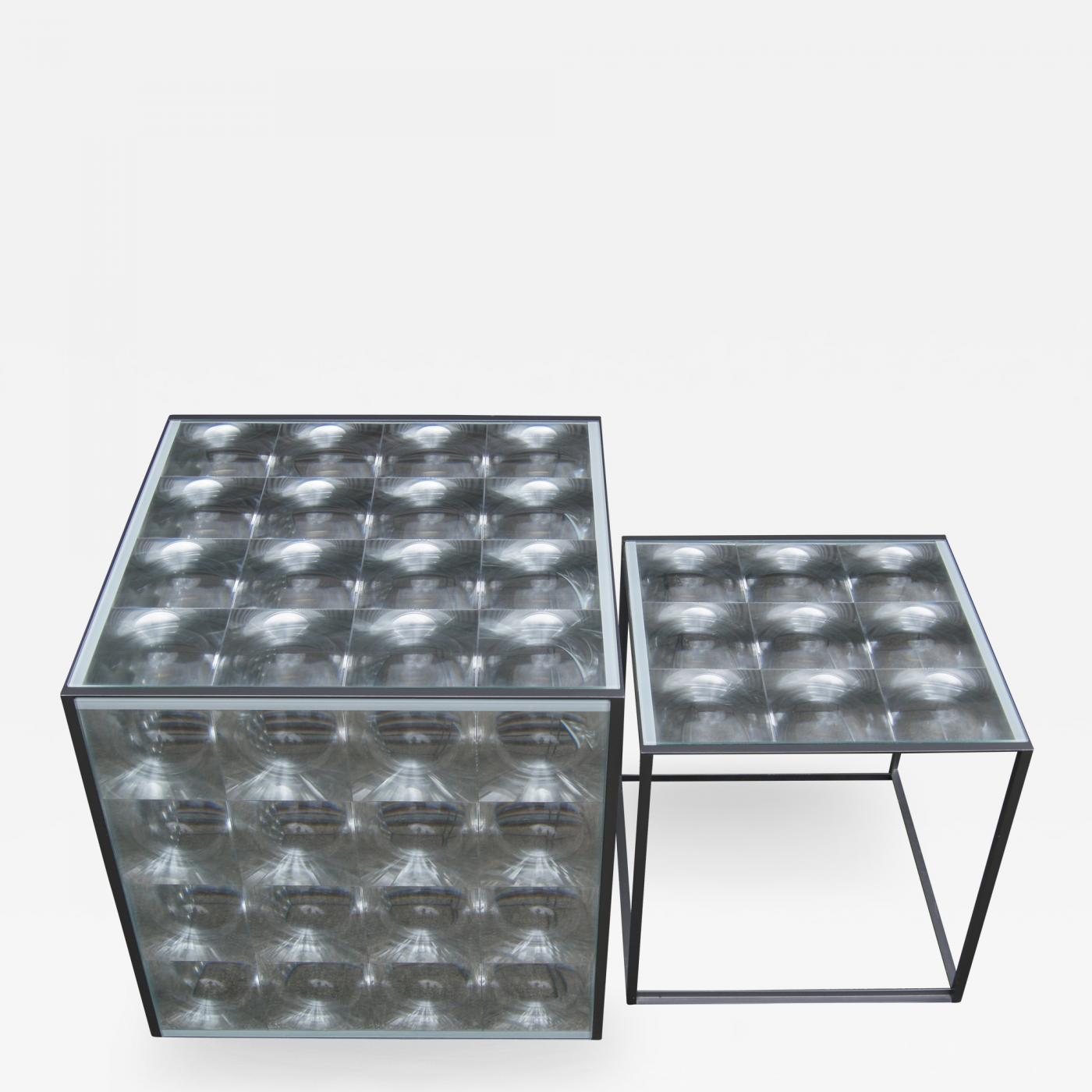 B&B Italia - Pair of Lens Side Tables by Patricia Urquiola for B&B Italia