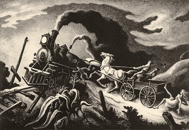 Benton in Black and White: Lithographs by Thomas Hart Benton by ...