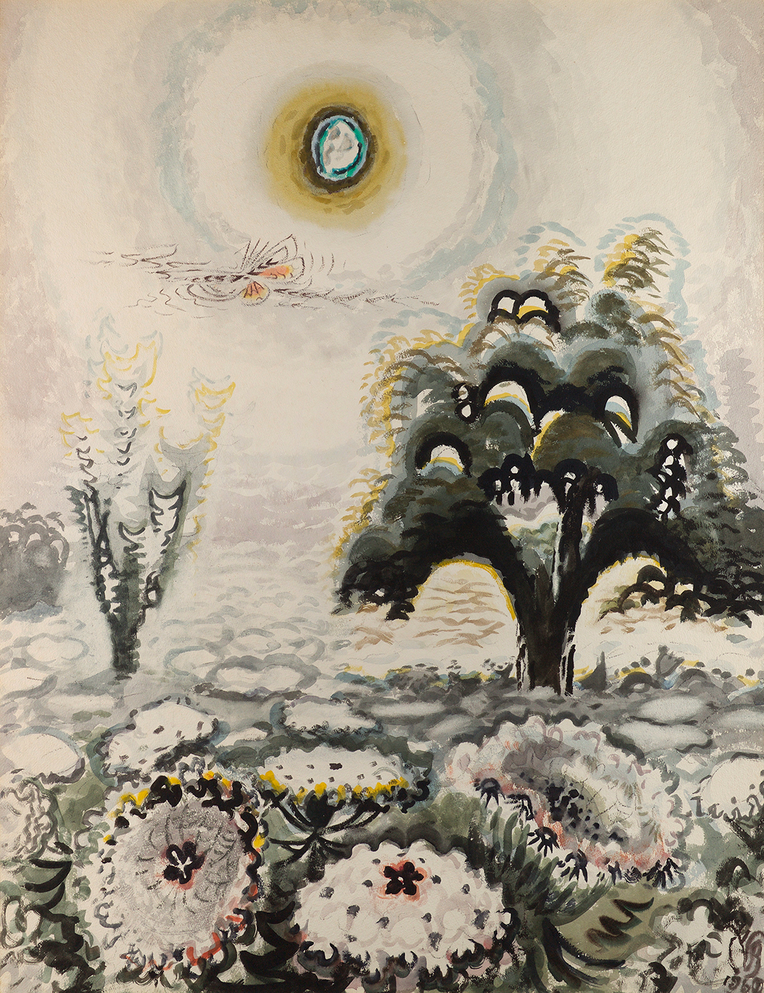 Charles Burchfield’s Wallpaper Designs To Go On View At The Arkell